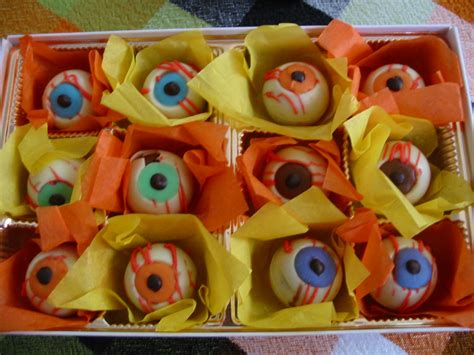 Chocolate Eyeballs Halloween 2010