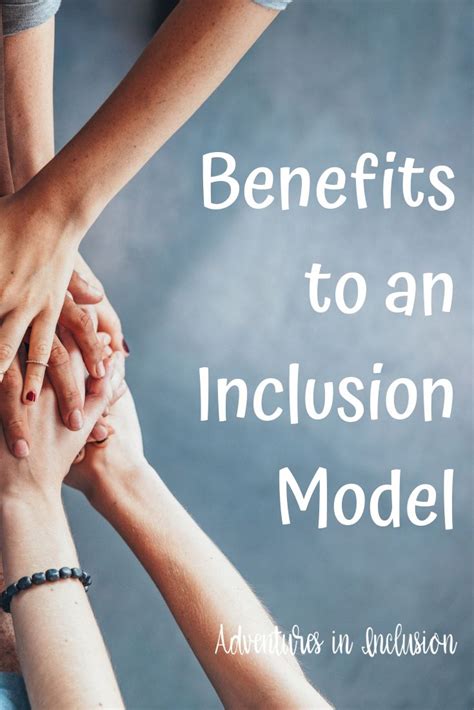 Benefits Of The Inclusion Model Middle School Special Education