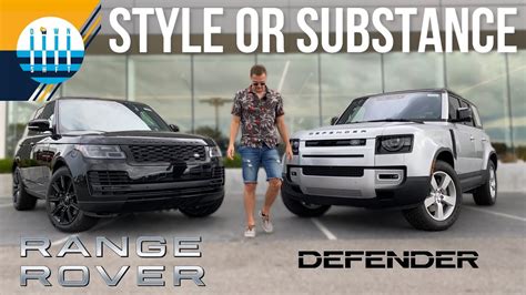 Range Rover Vs Defender Land Rover Style Vs Substance Youtube
