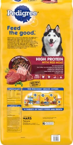 Pedigree® High Protein Beef And Lamb Flavor Adult Dry Dog Food Bag 468