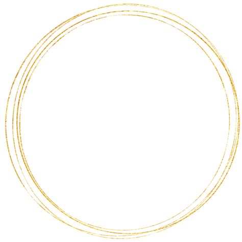 Textura E Gradientes De Moldura De Círculo De Ouro 10829287 Png