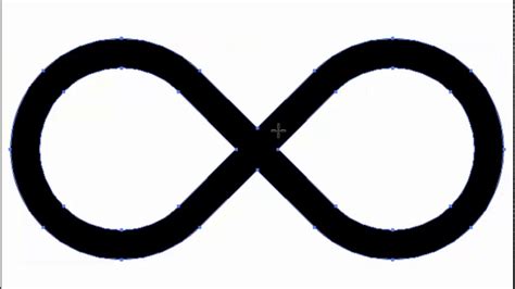 What is infinity divided by infinity. Infinity sign - Adobe Illustrator cs6 tutorial. Super ...