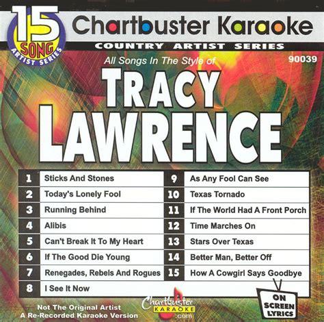 best buy chartbuster karaoke tracy lawrence [cd]