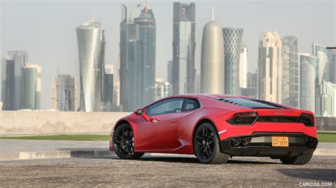 2017 Lamborghini Huracán Lp 580 2 In Doha Qatar Rear Three Quarter
