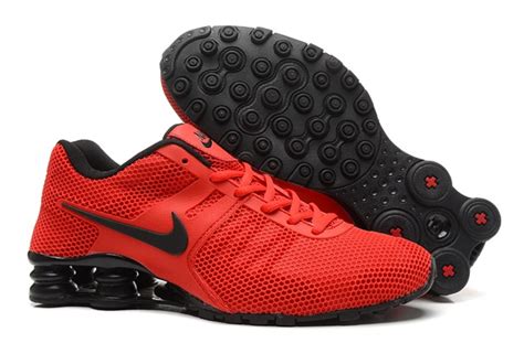 Nike Shox Current 807 Net Men Shoes University Red Black Febbuy