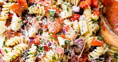 10 Best Italian Pasta Salad Pepperoni Salami Recipes Yummly