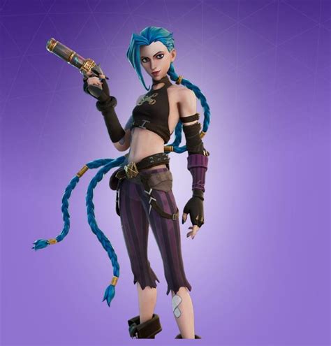 Fortnite Arcane Jinx Skin Character Png Images Pro Game Guides