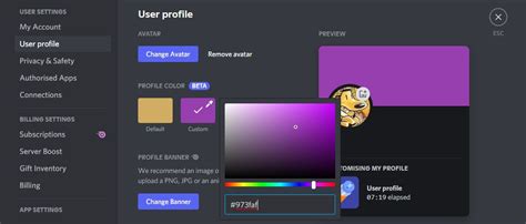 How To Change Discord Profile Banner Color Paiement