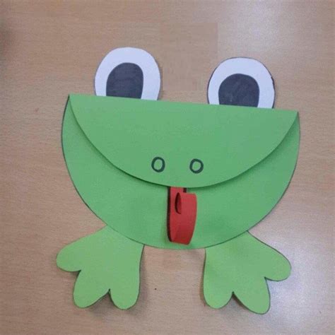 Frog Craft Idea Frog Crafts Preschool Frog Craft Animal Crafts For Kids