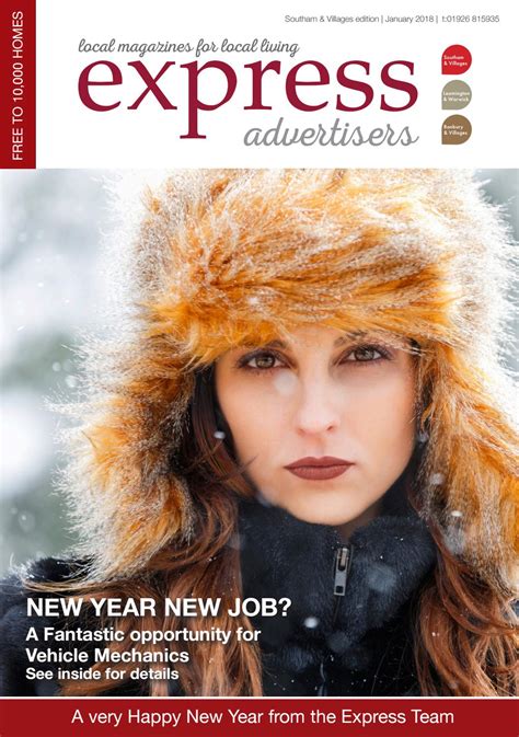 Express Advertisers Southam January 2018 by Express Press & the Express Advertisers - Issuu