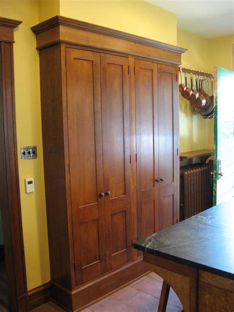 If you're missing an actual pantry room, do not fret! Cool freestanding pantry in Kitchen Eclectic with Narrow ...