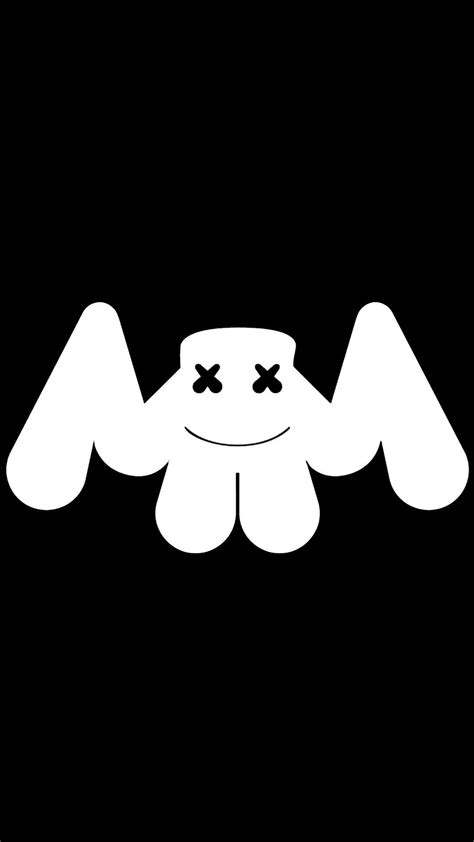 Marshmello face iphone wallpaper is free iphone wallpaper. Marshmello Logo Dark In 1080x1920 Resolution | Good ...