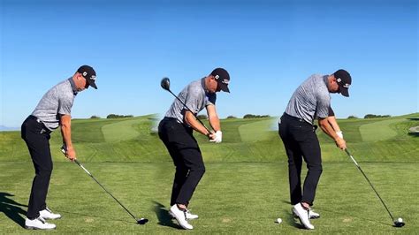 Justin Thomas Golf Swing 2022 Iron Driver Slow Motion In 2022 Golf Swing Slow Motion