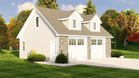 Plan 50619 2 Car Garage