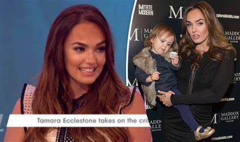 Tamara Ecclestone Wont Quit Breastfeeding Until Daughter Is Ready Tv And Radio Showbiz And Tv