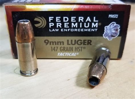Federal 9mm 147gr Hst In Clear Ballistics Gel Ar15com