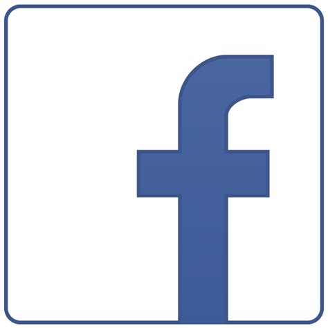 Facebook Icon Outline 184388 Free Icons Library