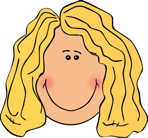 New users enjoy 60% off. Blonde Clip Art at Clker.com - vector clip art online ...