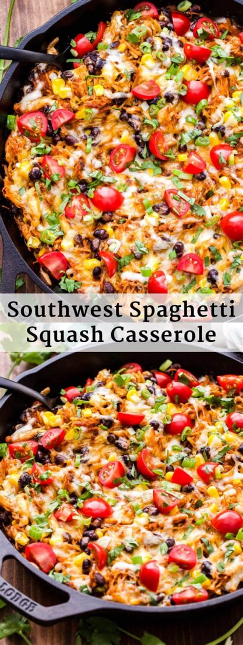 Southwest Spaghetti Squash Casserole Recipe Runner