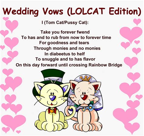 These examples of wedding vows for her range from romantic to religious and guarantee to give any bride a great place to start. Wedding Gallery: Wedding vows is the best important allotment of your bells ceremony