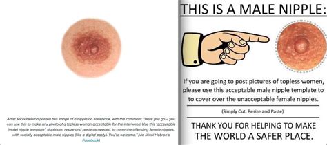 Male Nipple Template To Freethenipple And Micol Hebron Go Viral News