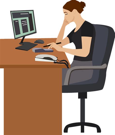 Female Office Worker Png Transparent Picture Png Mart