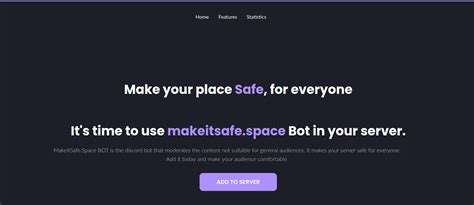 We did not find results for: MakeItSafe.Space - A NSFW Discord Bot | Devpost