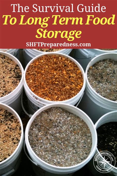 When it comes to storing dried foods, keeping your goods dry is a challenge for some. The Survival Guide To Long Term Food Storage ...