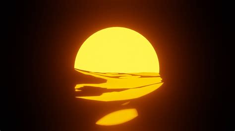 Blender Ocean Sunset Animation Blender Animation Youtube