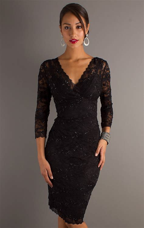 Black Cocktail Dress Picture Collection Dressedupgirl Com