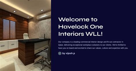 Welcome To Havelock One Interiors Wll