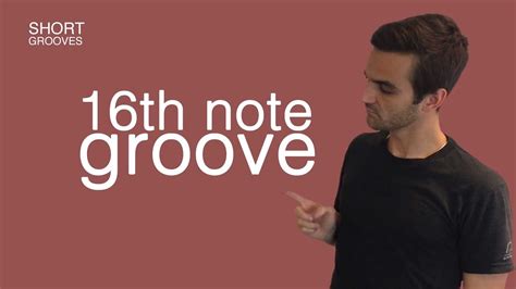 16th Note Groove Short Grooves Youtube