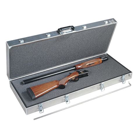 52x14 Icc Aluminum Case For One Large Scoped Rifle With Wheels