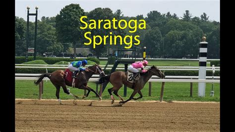 Saratoga Springs Race Course The Adventures Of Pat And Penny Youtube