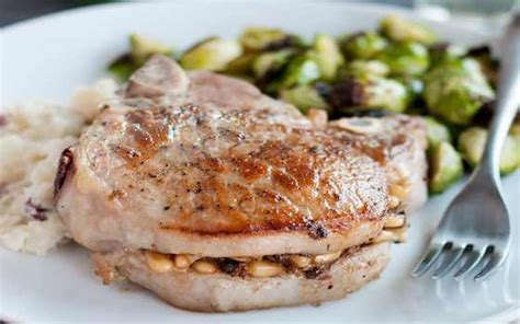 Italian Style Stuffed Pork Chops