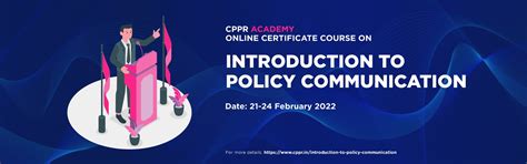 Introduction To Policy Communication Centre For Public Policy