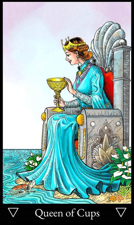Queen Of Cups The Pure Force Of Water