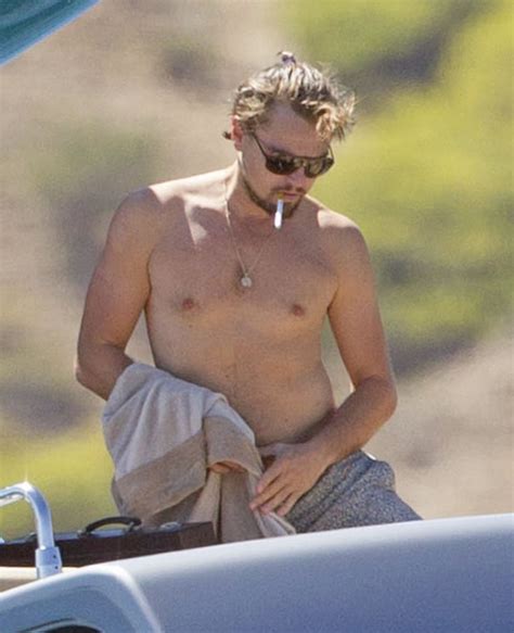 Leonardo DiCaprio Went Shirtless On A Boat When He Relaxed In Ibiza Celebrities On Vacation
