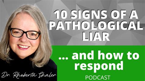 10 Signs Of A Pathological Liar And How To Respond Youtube