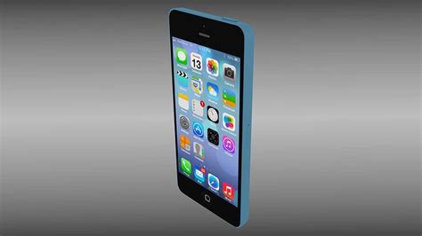 New Iphone 5s And 5c Collection 3d Model Obj Blend Mtl