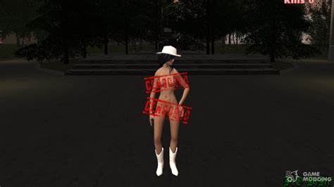 CowGirl Nude Version For GTA San Andreas
