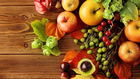 Many Autumn Products Fruits Wallpaper Wallpaper Download