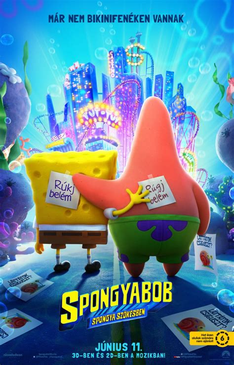 Spongyabob Spongya Sz K Sben The Spongebob Movie Sponge On The Run