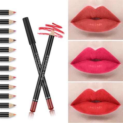 New Nude Color Lipliner Pencils Matte Lip Pencil Lots Smooth Waterproof Makeup Lips Matte