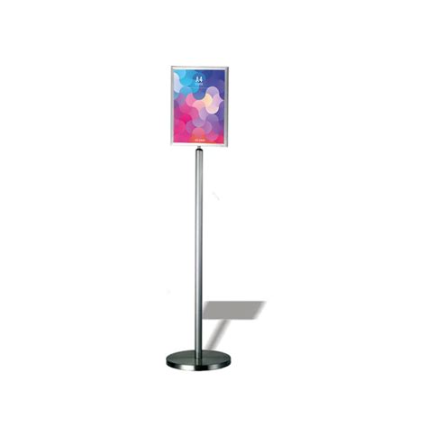 A4 Stainless Steel Information Display Stand Big Banner Australia