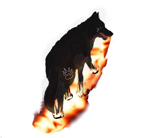 Wolf Of The Flames By Officer495 On Deviantart