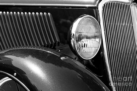 Classic Car Headlight Photograph By Mariusz Blach Fine Art America