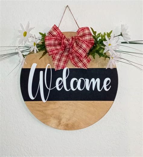 Welcome Sign Etsy