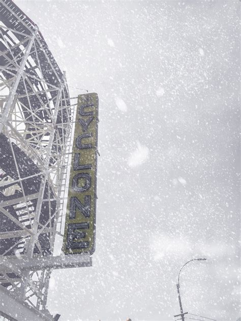 Free Download Hd Wallpaper United States Coney Island Snow Winter