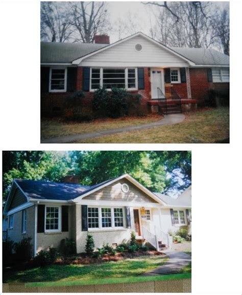 A picture documentary journey of remodeling a brick rancher. Pin on Ideas for the House